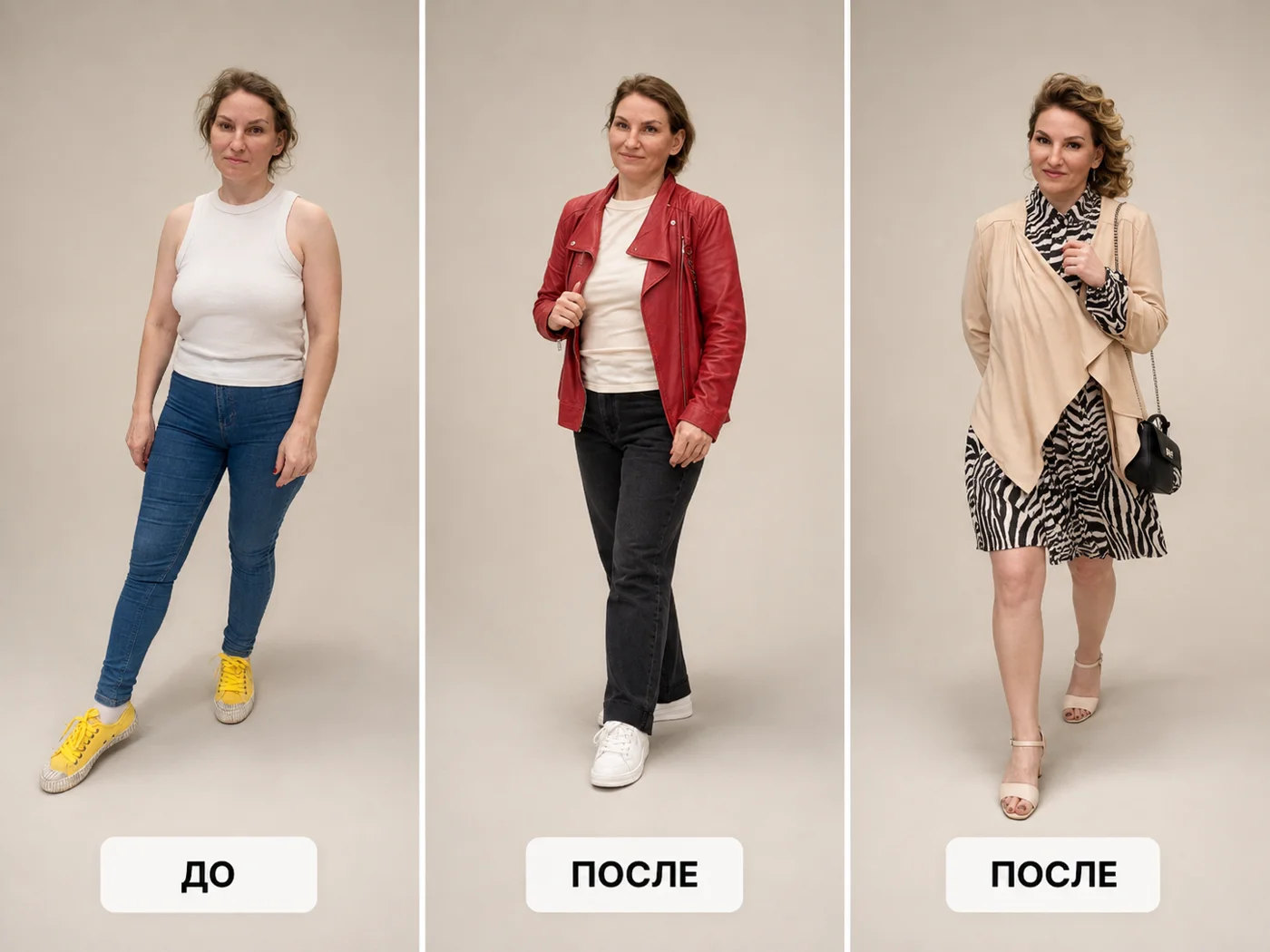 До и после: обновление повседневного образа